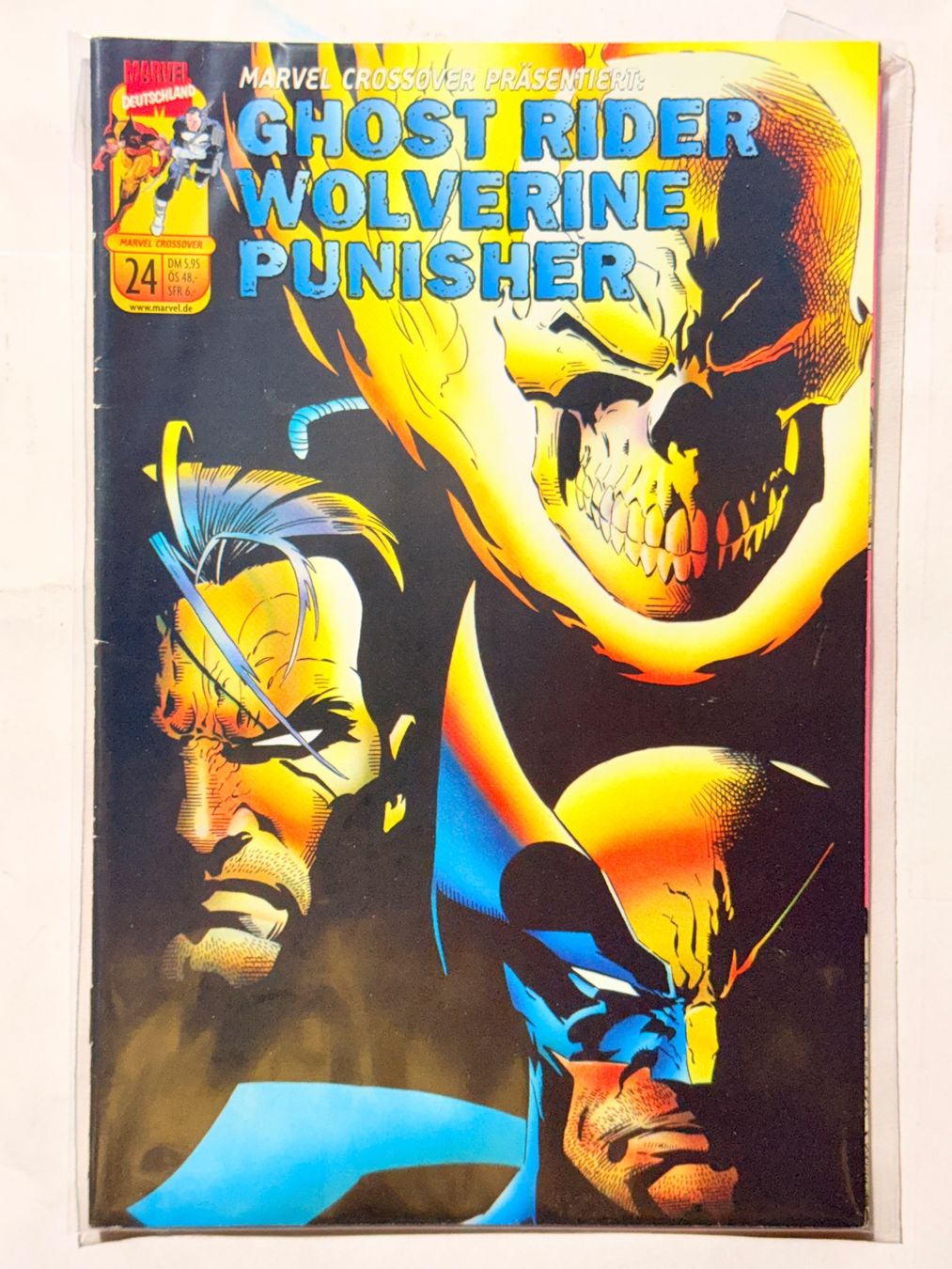 Fumetti: Marvel Crossover Comic Ghost Rider Wolverine Punisher 24 – Usato da Zuerich venduto da SonderArt-Wertgut
