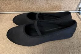 Schwarz Ballerinas 40