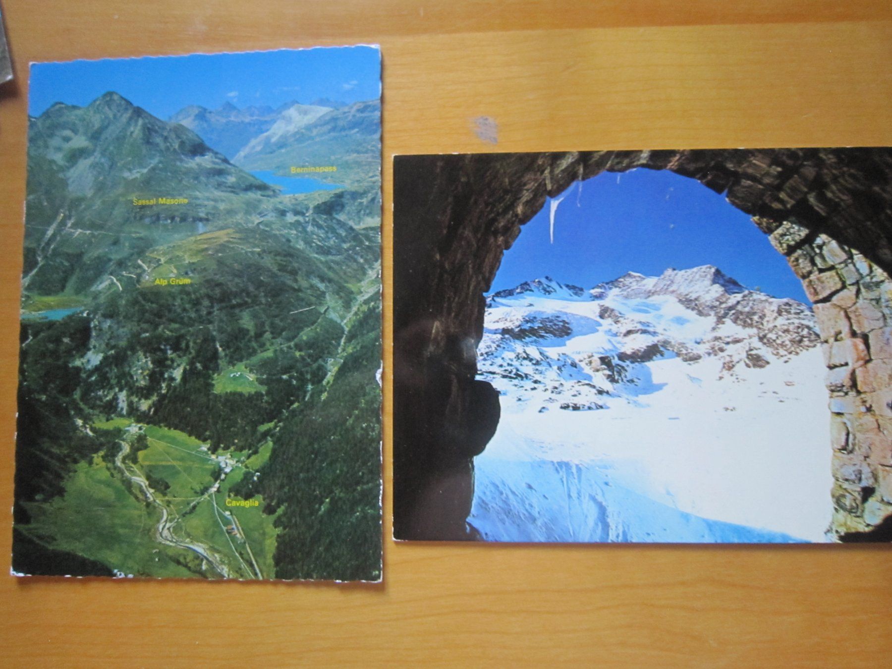 Cartoline postali: Bernina und Berninagruppe – Usato da Gordola venduto da Polentaefung 4