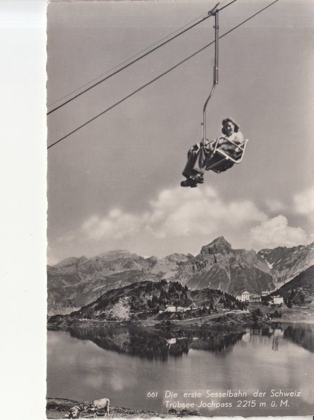 Cartes postales: Trübsee-Jochpass ca. 1950 – D'occasion à Bürglen TG par StampGraf