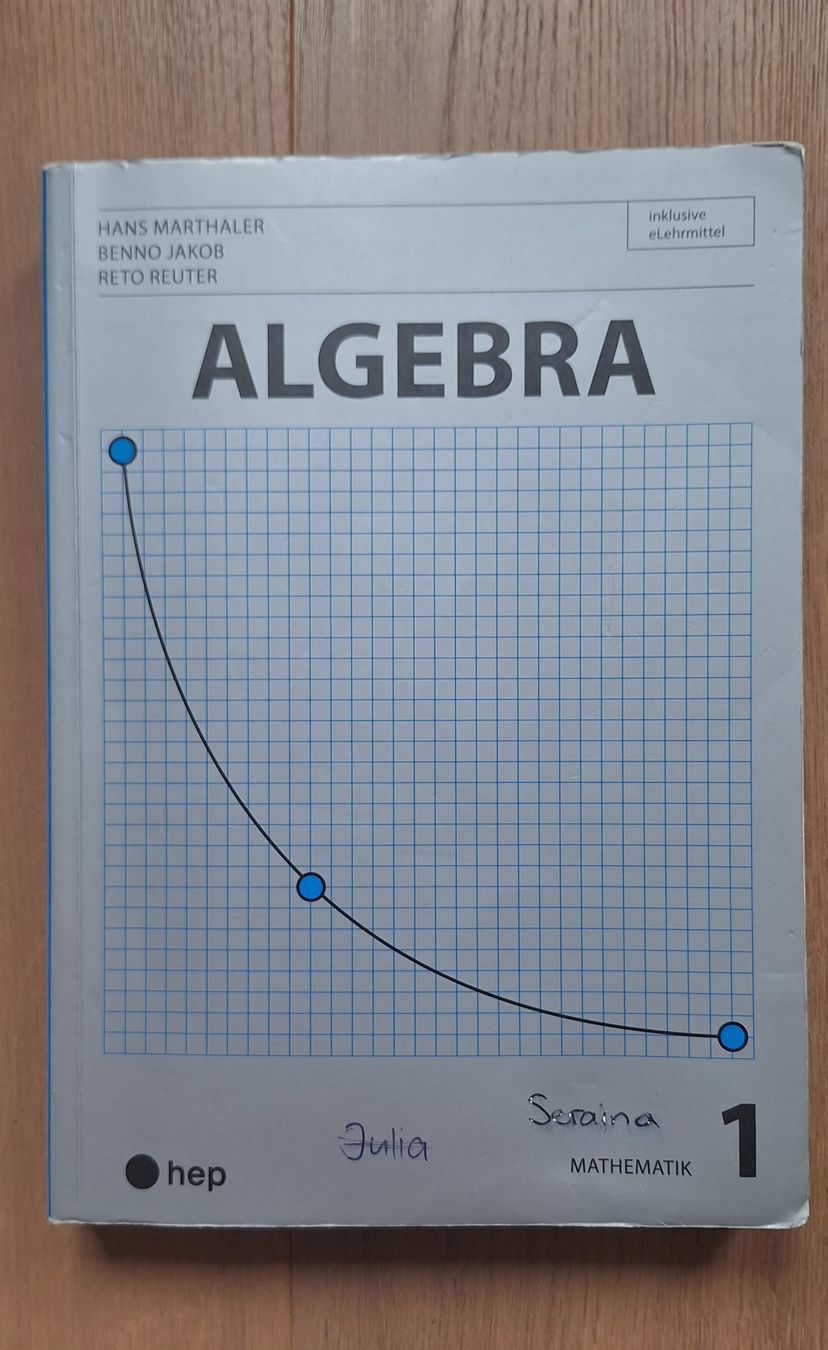 Livres: Algebra - Mathematik 1 – D'occasion à Engelburg par ar_6p0