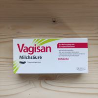 Vagisan Milchsäure Vaginalzäpfchen 7 Stück neu 