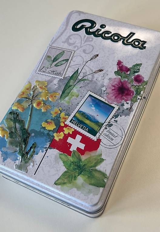 Tutte le decorazioni: Ricola Dose 13 herbs – Usato da Muttenz venduto da schafno1