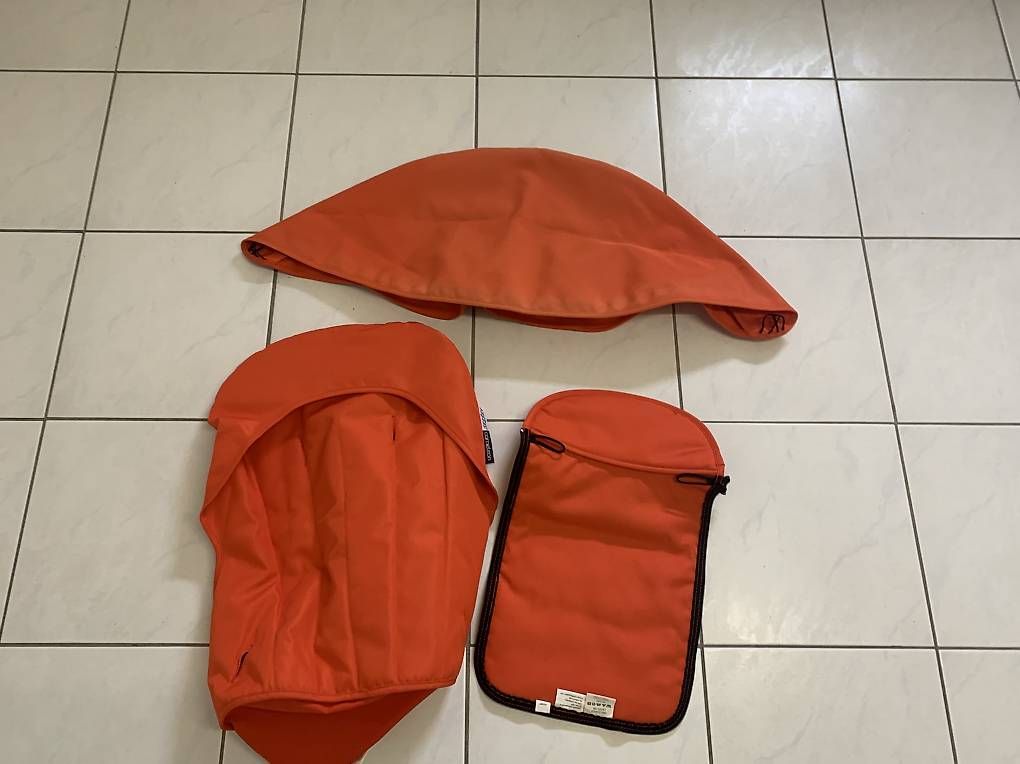 Carrozzine: Bugaboo Camaeleon Bekleidungsset orange – Usato da Altendorf venduto da kelwitt0 1
