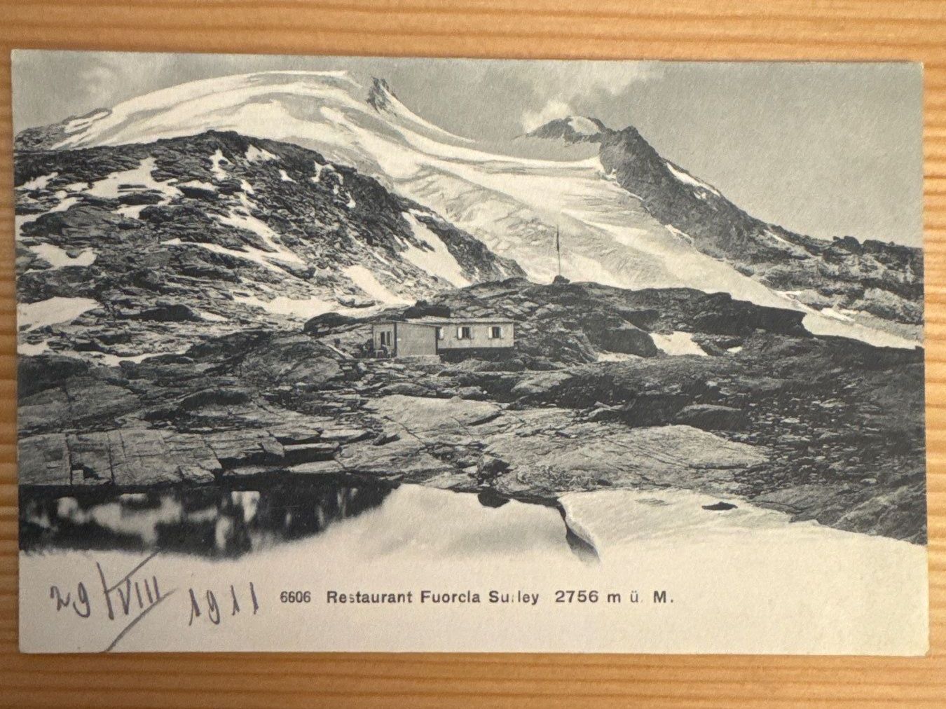 Cartoline postali: Antike Ansichtskarte SCHWEIZ, Restaurant Fuorcla Surlej – Nuovo (secondo la descrizione) da Zürich venduto da Tarafo5