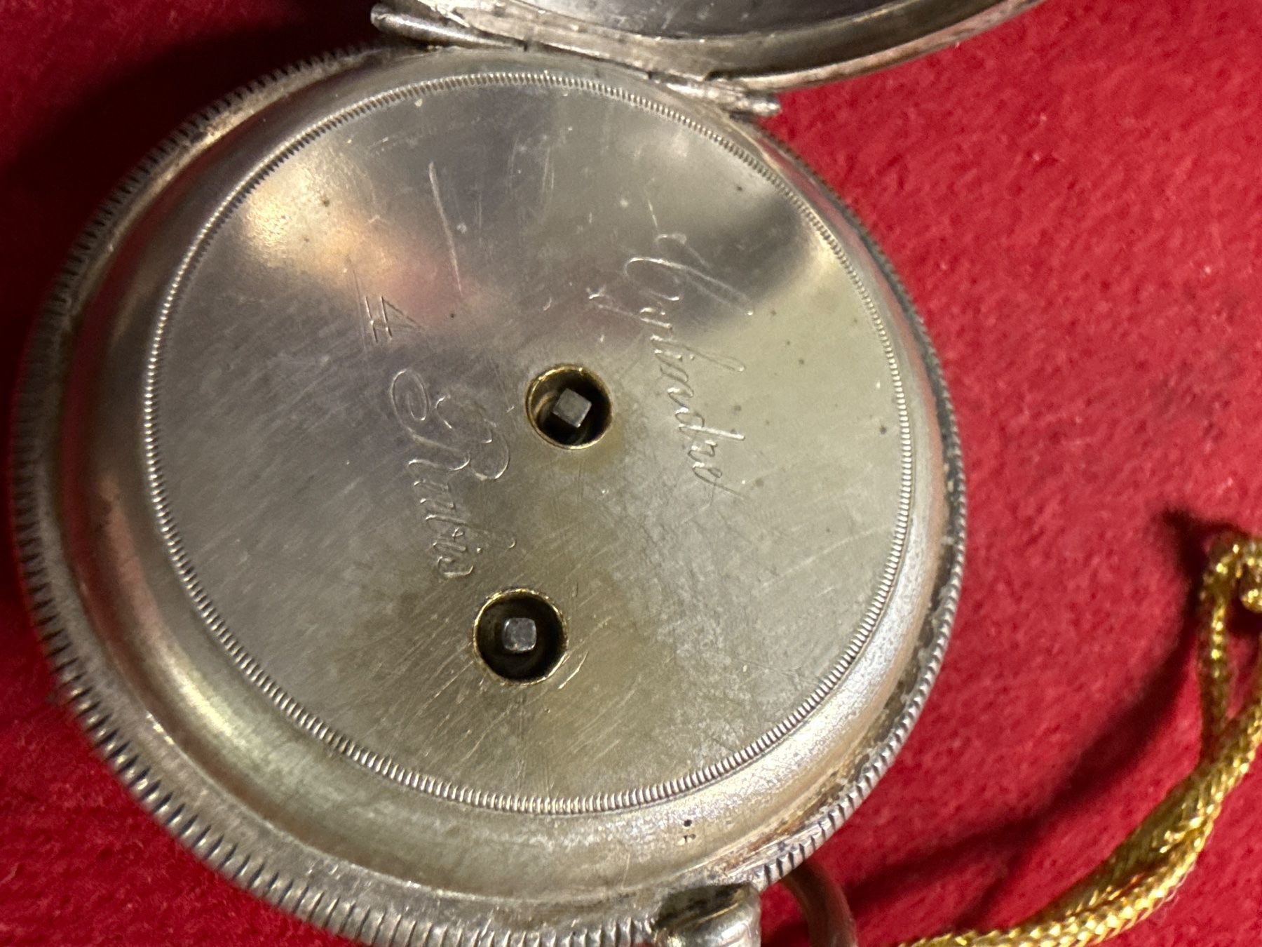 Orologi: Antike Taschenuhr echt Silber 50 mm – Usato da Pfeffingen venduto da Allhandelklgwatches 4