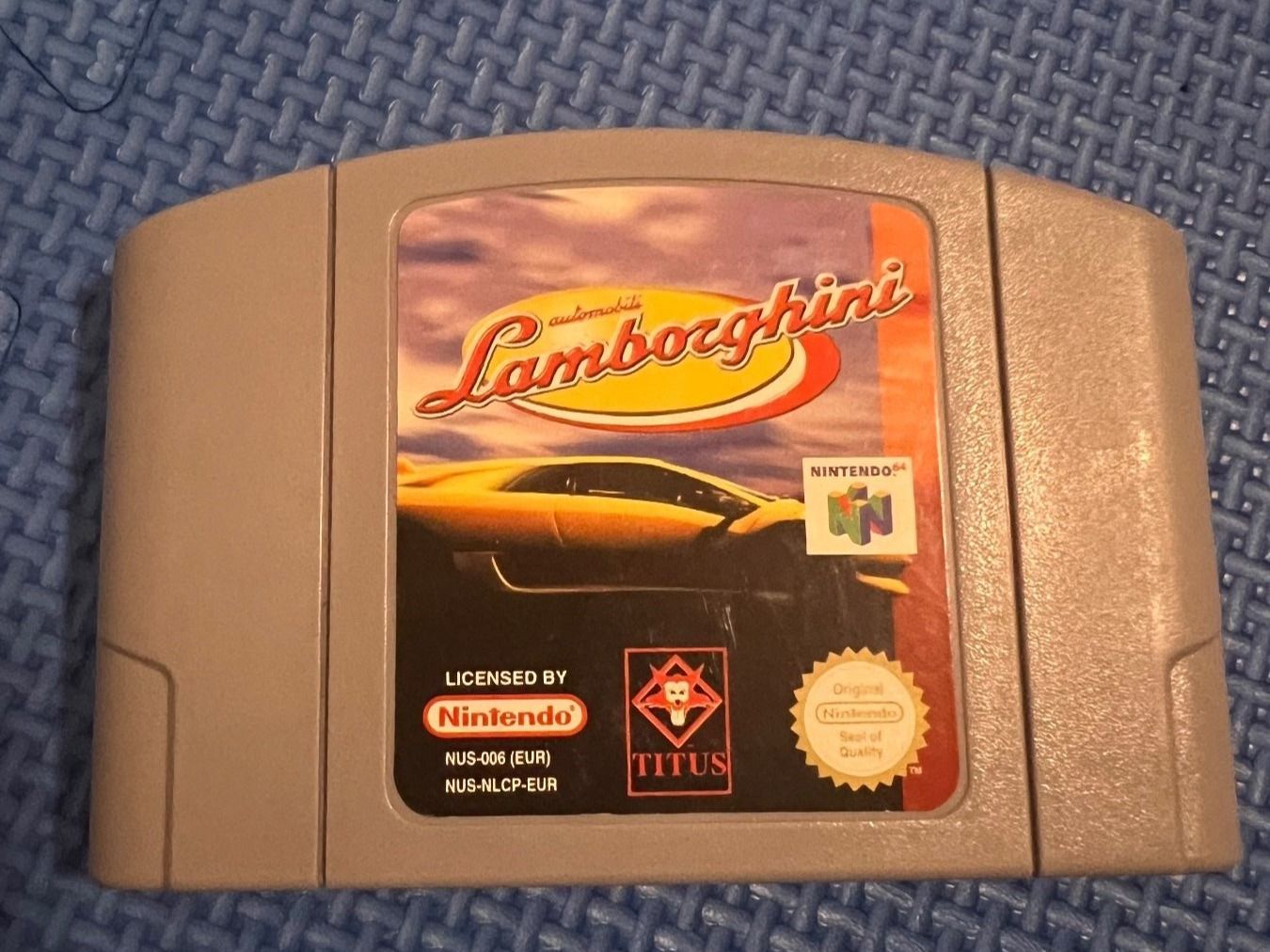 Nintendo Giochi: Lamborghini N64 Nintendo 64 EUR PAL – Usato da Gossau SG venduto da schlitzerdemon