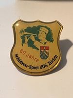 1 Pin Schützen Spiel UOG Zürich 60 Jahre