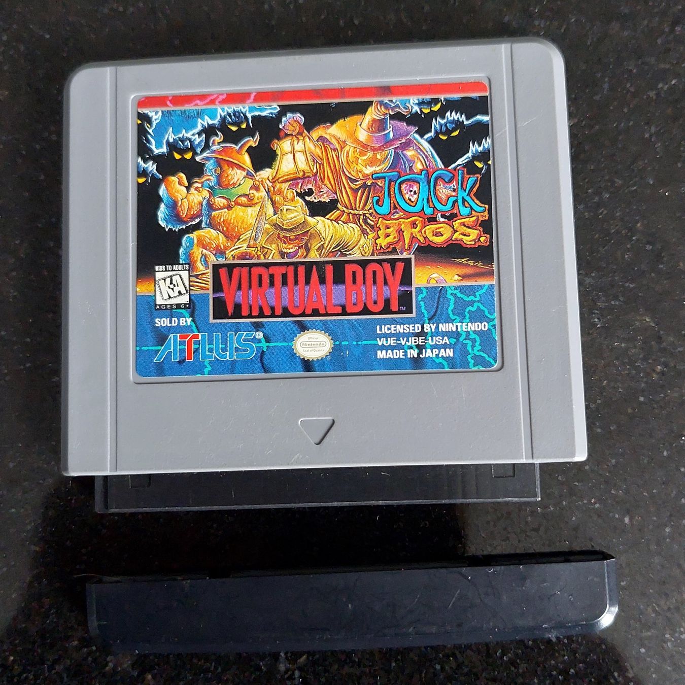 Nintendo Spiele: JACK BROS. (US) - NINTENDO VIRTUAL BOY – Gebraucht aus Spiegel b. Bern von Natix