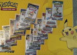 Pokemon Sealed Fun Booster Sammelauflösung Sun/Moon Ära ab 1