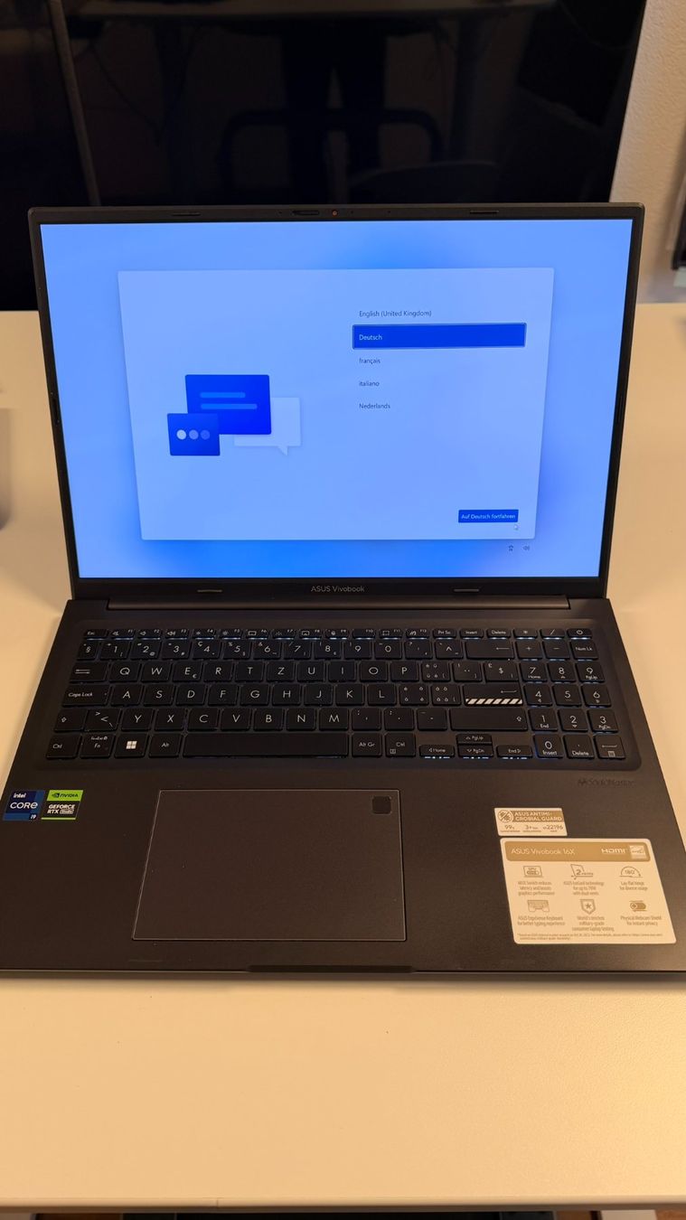 Asus Notebook: ASUS Vivobook 16X RTX 4050 – Usato da Füllinsdorf venduto da senol82 1