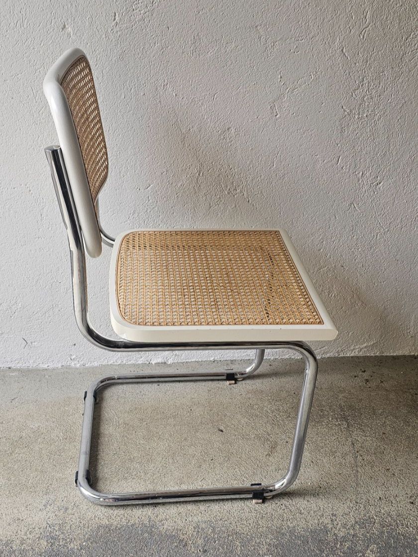 Thonet Sedie: Freischwinger weiss Vintage – Usato da Pfäffikon ZH venduto da eric0113 4