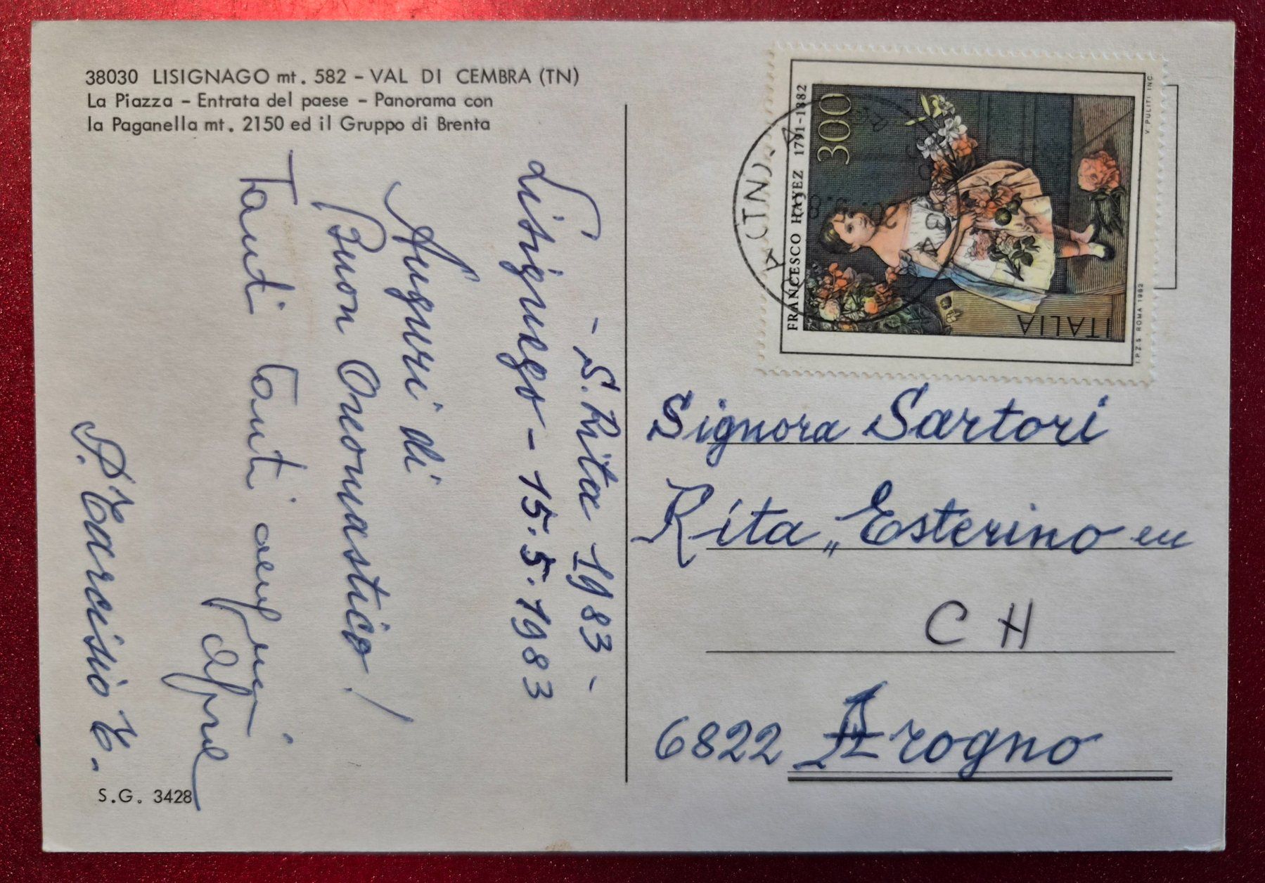 Cartoline postali: Lisignago 1983 – Nuovo (secondo la descrizione) da Melchnau venduto da Arthurius 1