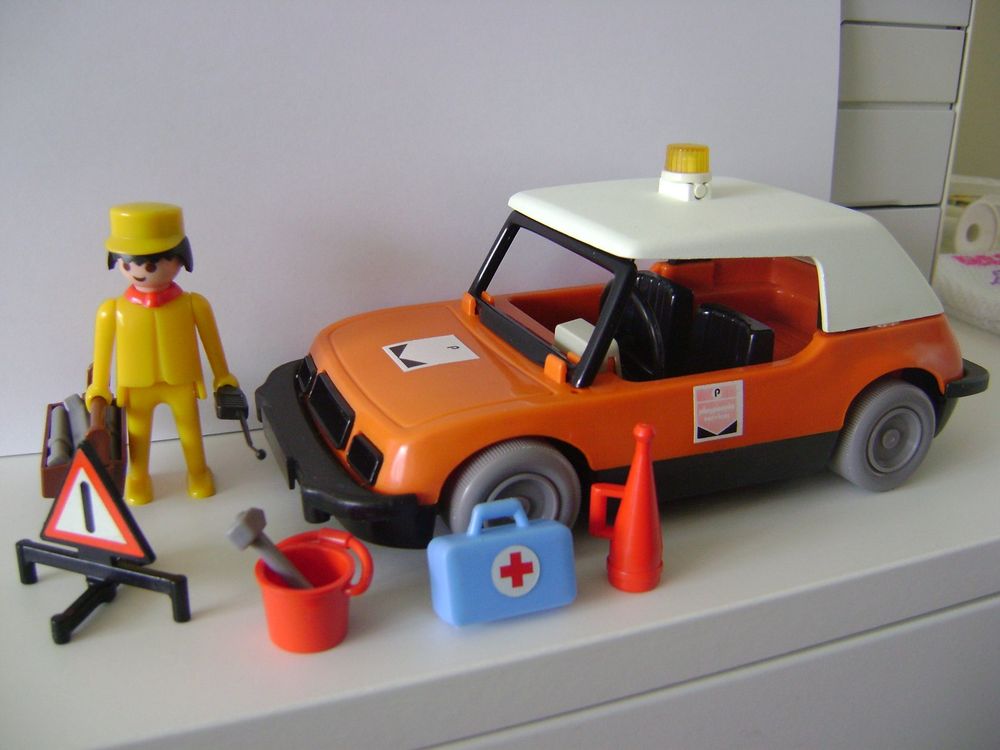 Playmobil Vintage : Personnages 1788 Avec Caravane