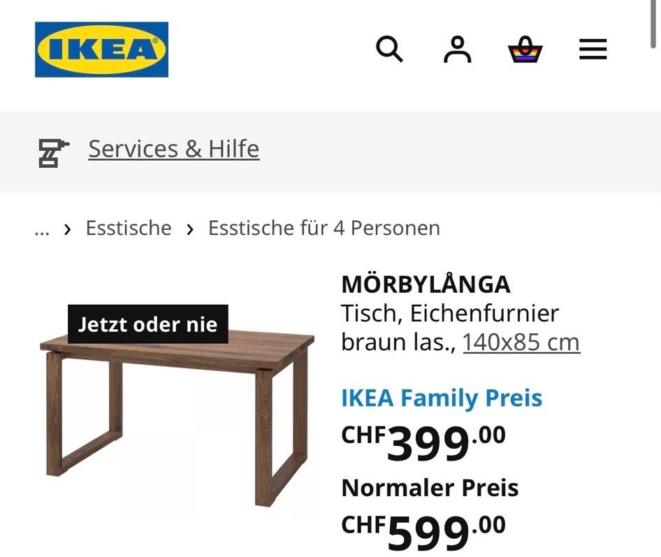 Ikea Tavoli: IKEA Esstisch – Usato da Rapperswil SG venduto da RoJ15 1