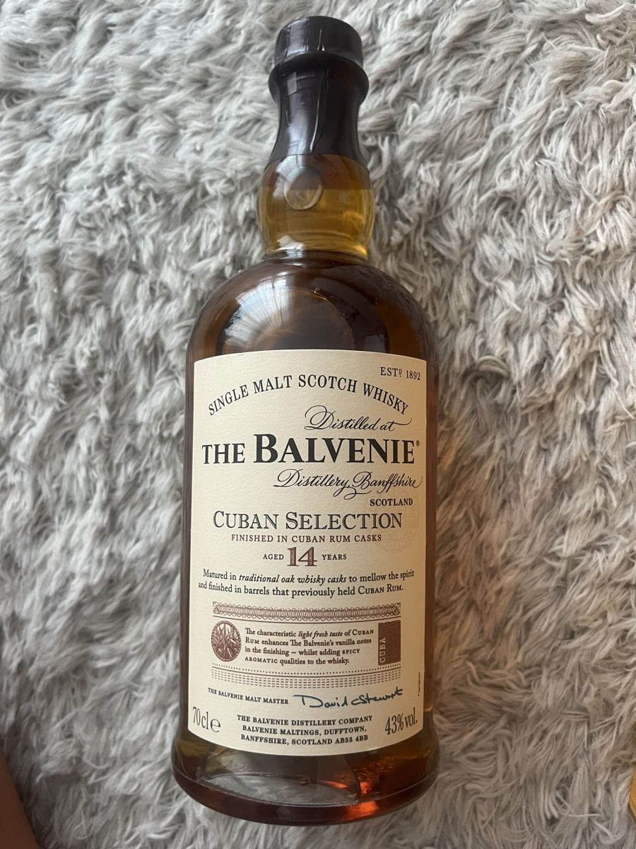 Balvenie Spiritueux: The Balvenie Cuban Selection 14y – Neuf avec emballage d'origine à Zürich par justkimye 1