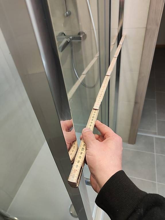 Docce: Paroi de douche en verre trempé 80 cm – Usato da Moudon venduto da dan_l5tp 2