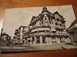 Interlaken Hotel Splendide, 1952, Werbe-o Interlaken