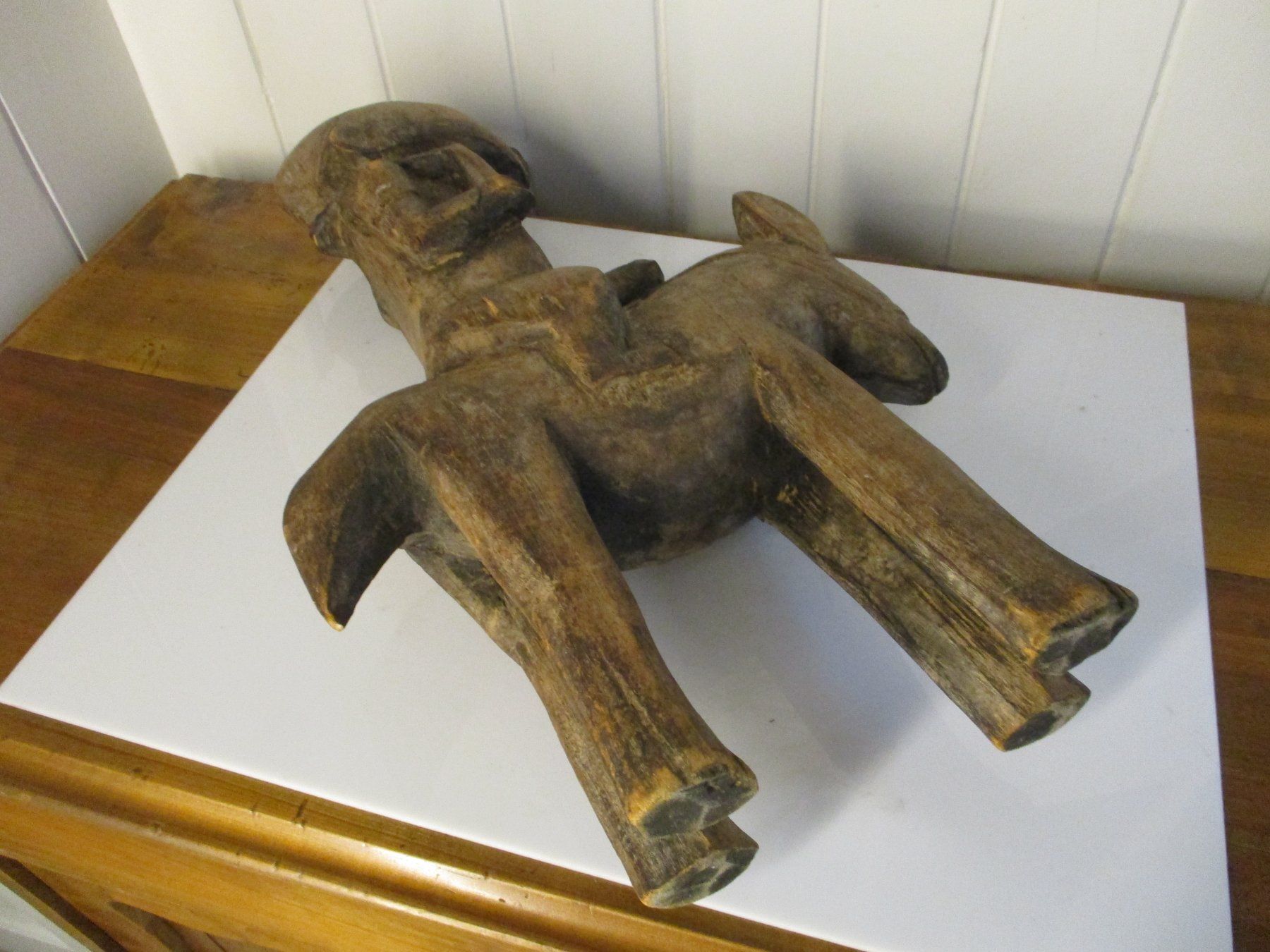 Skulpturen & Statuen: Tribal art historische Reiter-Skulptur Afrika Holz Afrique – Gebraucht aus Windisch von Autogrammo 9