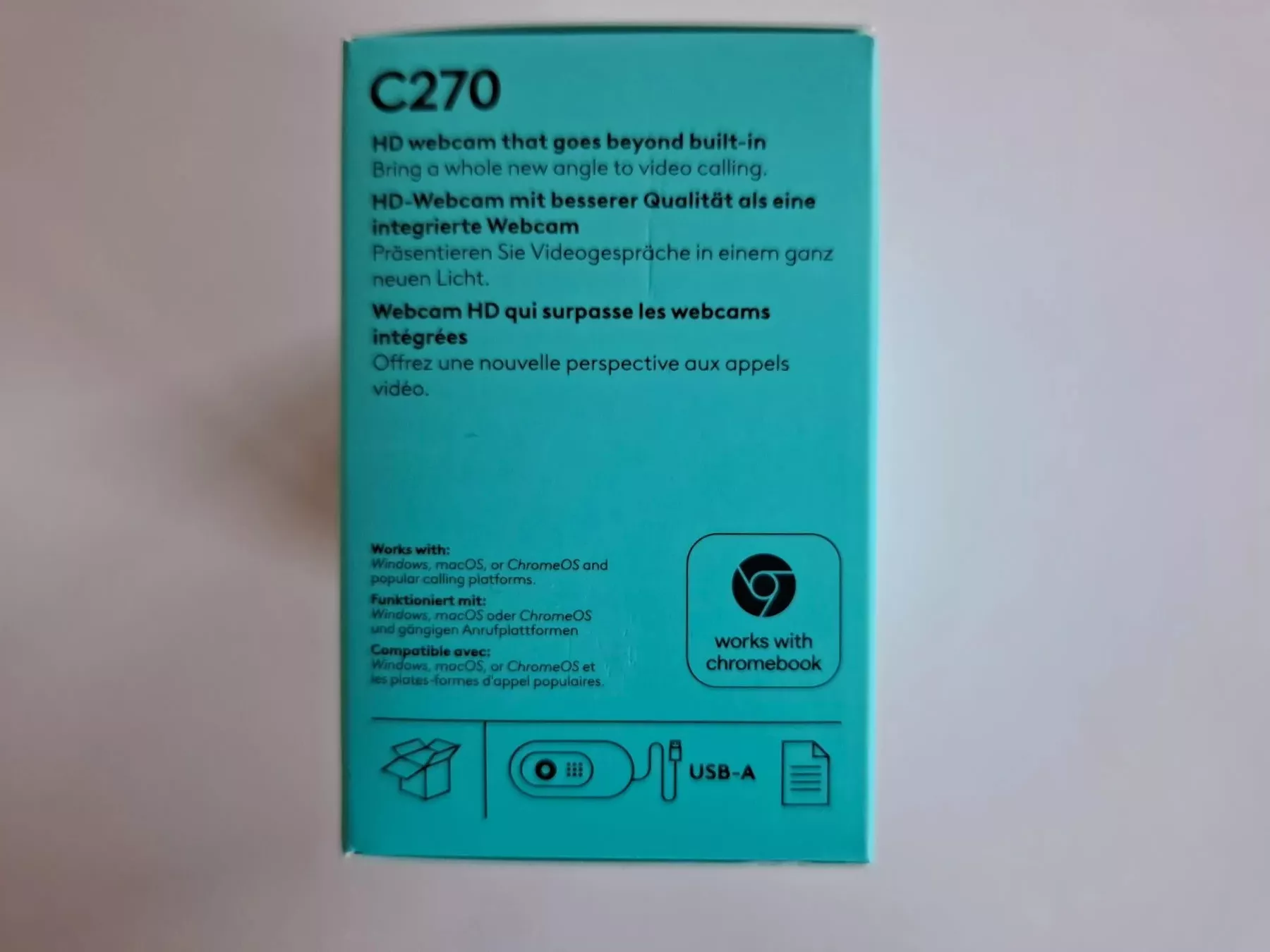 Logitech Webcams: Logitech C270 HD Webcam – Neu und originalverpackt aus Zürich von Barcley 2