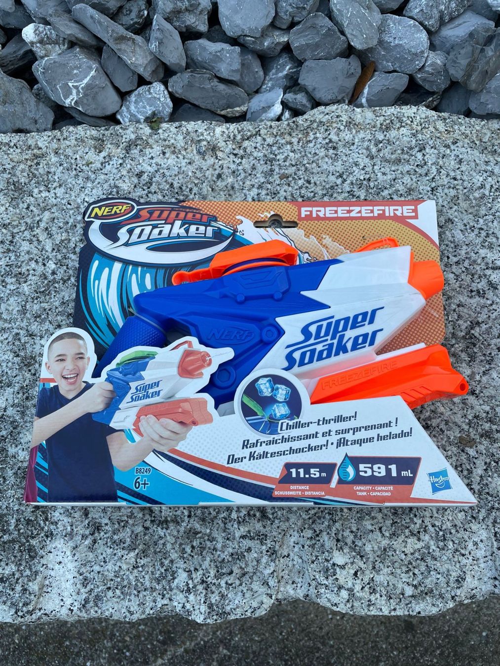 Nerf Giocattoli: NERF - Wasserpistole, Freezefire Super Soaker – Nuovo e nell'imballaggio originale da Wängi venduto da Thurgauer98