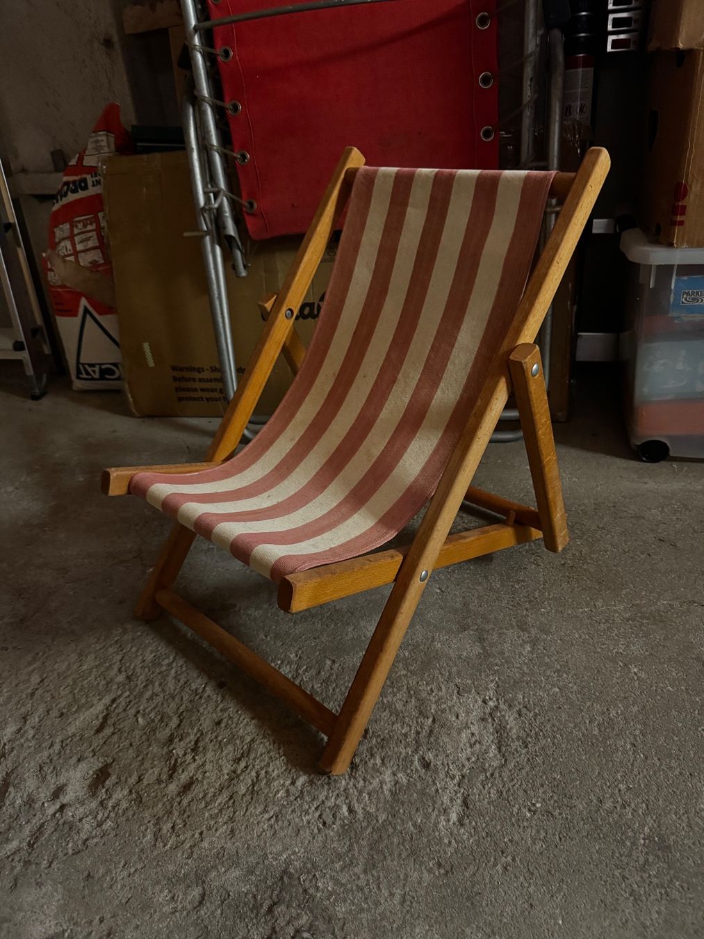 Liegen & Liegestühle: Chaise longue enfant vintage – Gebraucht aus Ovronnaz von Etagne68 1