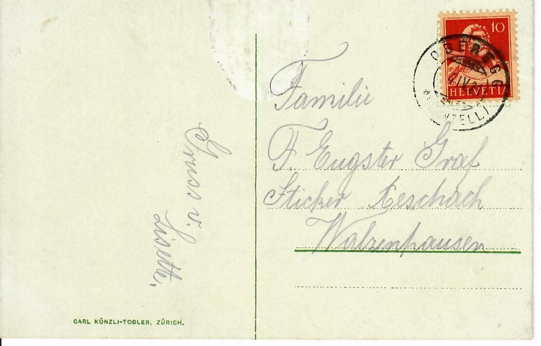 Cartoline postali: Gruss aus dem Appenzellerland – Usato da Hochdorf venduto da Ziegel-16 1