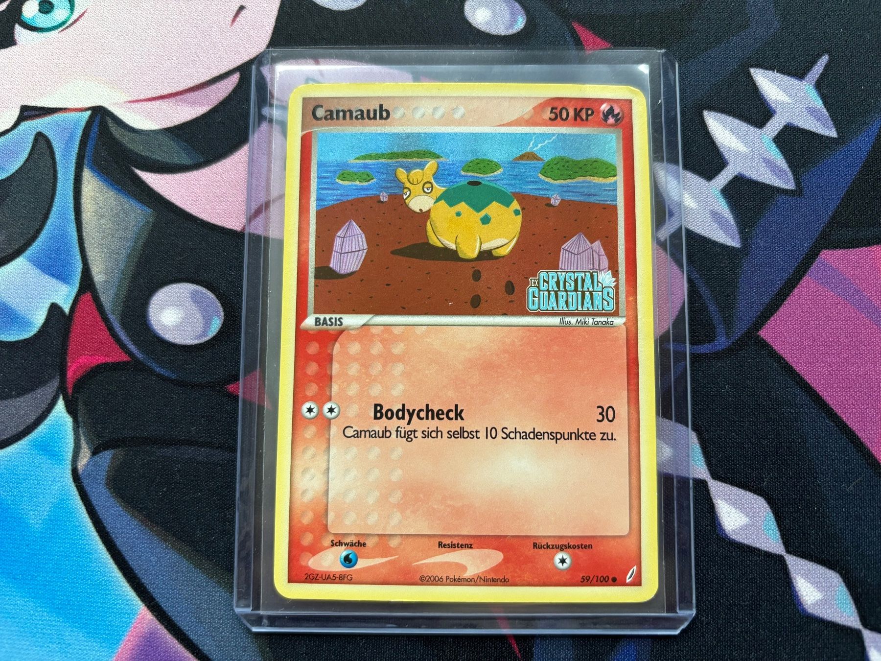 Pokémon Carte collezionabili: 2006 POKEMON Camaub Holo EX Crystal Guardians Stamp 059 – Usato da Wilen (Sarnen) venduto da Seeungeheuer