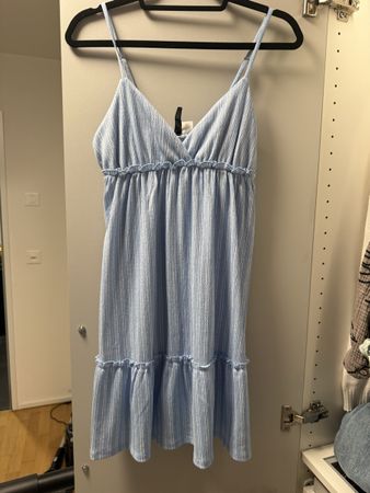 H&M Divided Sommerkleid, hellblau, Gr. S - Top Zustand!