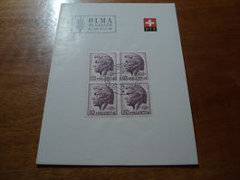 PTT-Blättli 1946, Sonder-o OLMA St Gallen