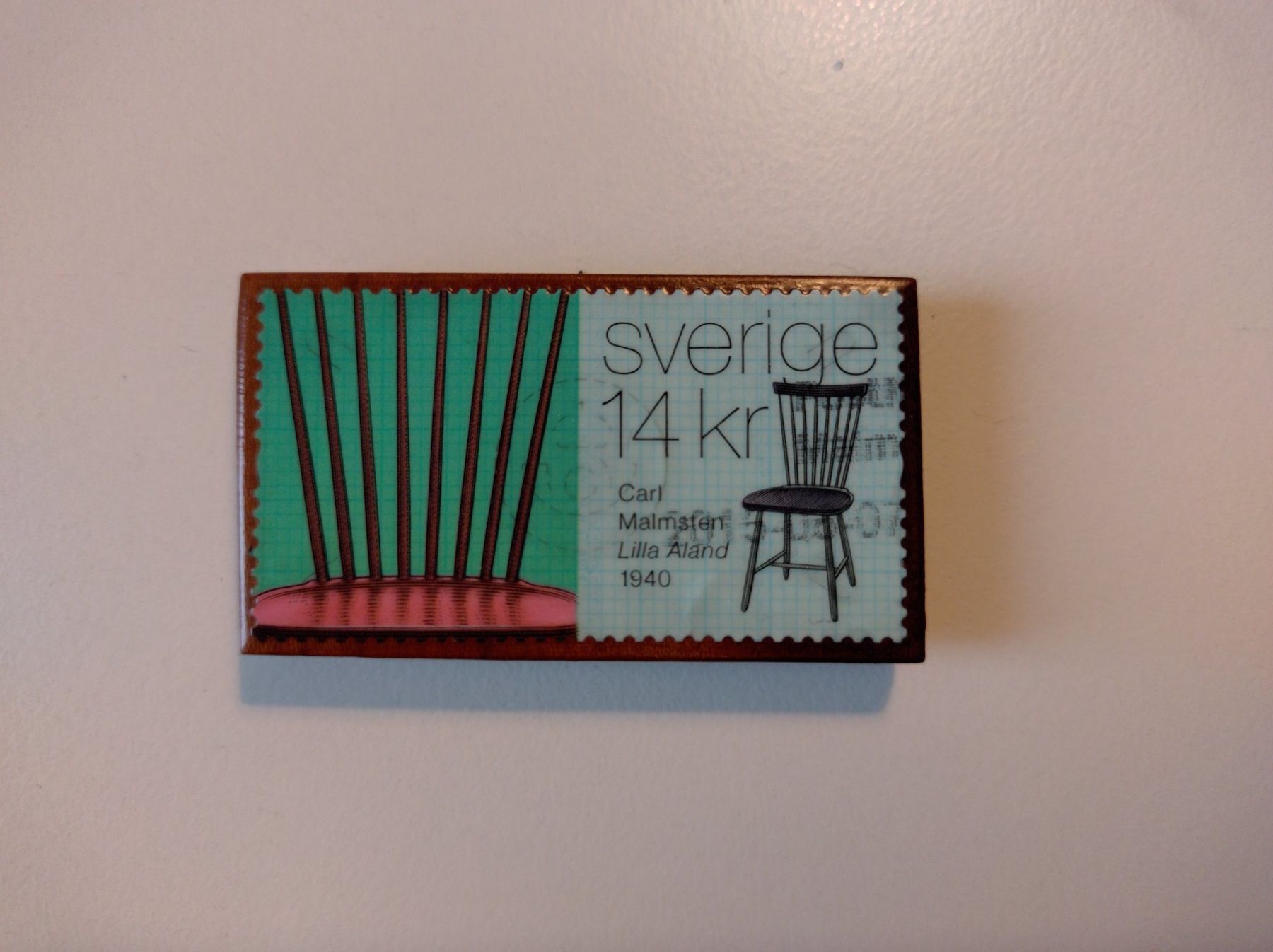 Calamite: Magnet mit Briefmarke – Nuovo (secondo la descrizione) da Siebnen venduto da greenpingu