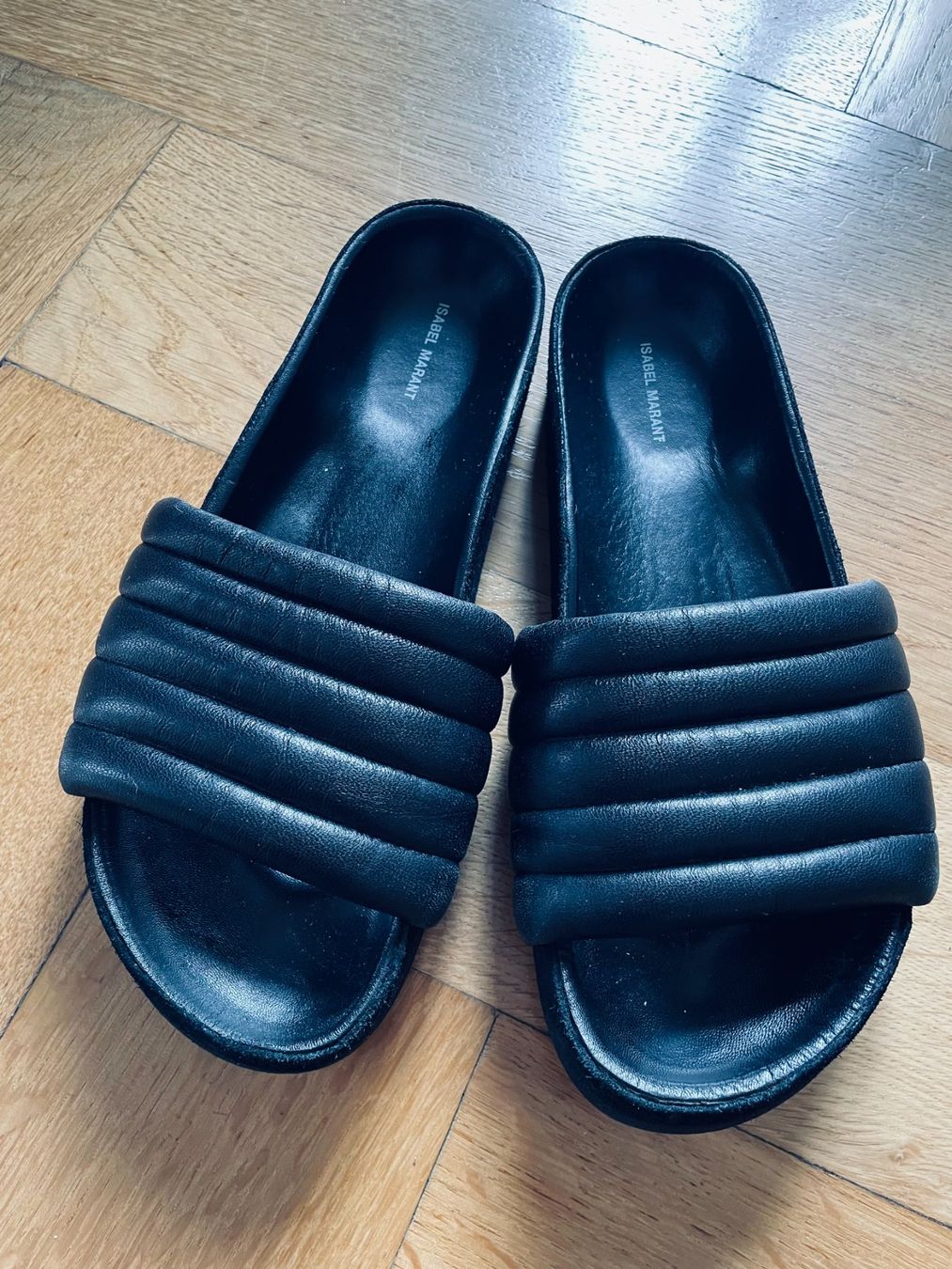 Isabel Marant Scarpe da donna: Isabel Marant Hellea leather slide, 37 – Usato da Vevey venduto da sae_x6fg 1