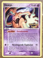 Deoxys 16/107 Pokémon Day Promo Deutsch
