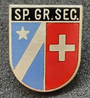 U274 - Reversknopf SP. GR. SEC. Schweiz Abzeichen Pin