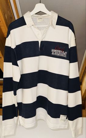 Maglione a righe Pull&Bear taglia L, ( veste come una XL ) 