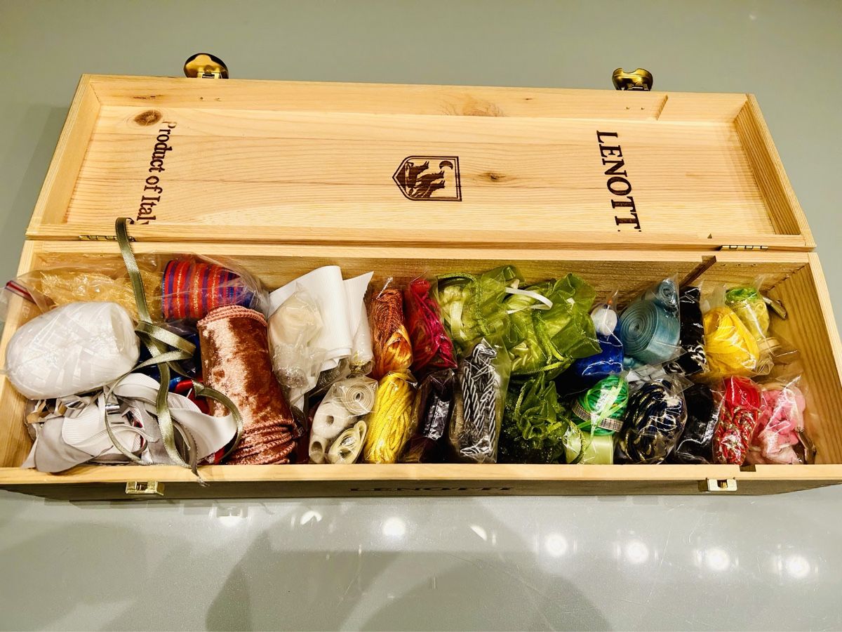 Kit bricolage: Bändeli Bastelset in Holzbox – Usato da Gunten venduto da starfish3