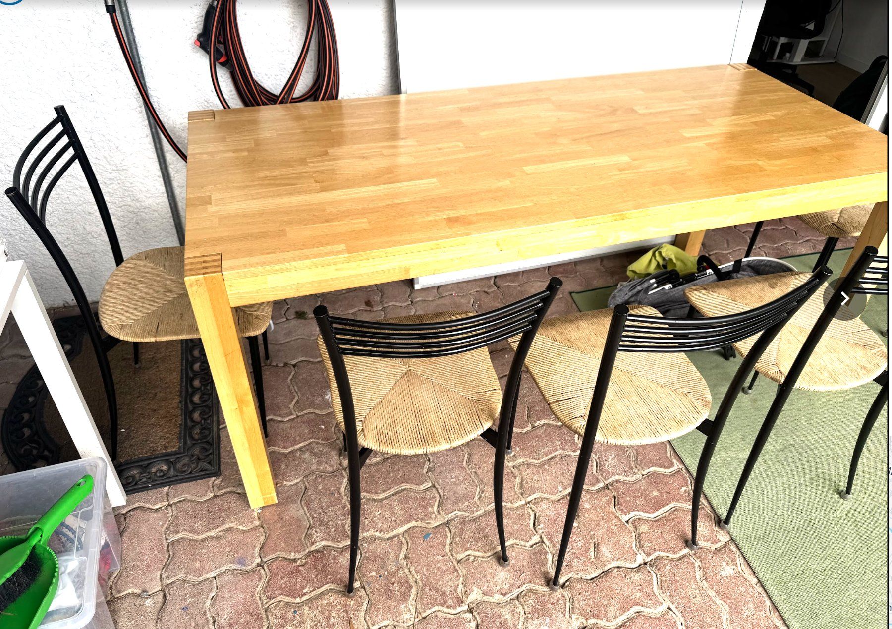 Ikea Tischset: Table IKEA 180x80cm + 6 chaises – Gebraucht aus Pully von pbriod 1