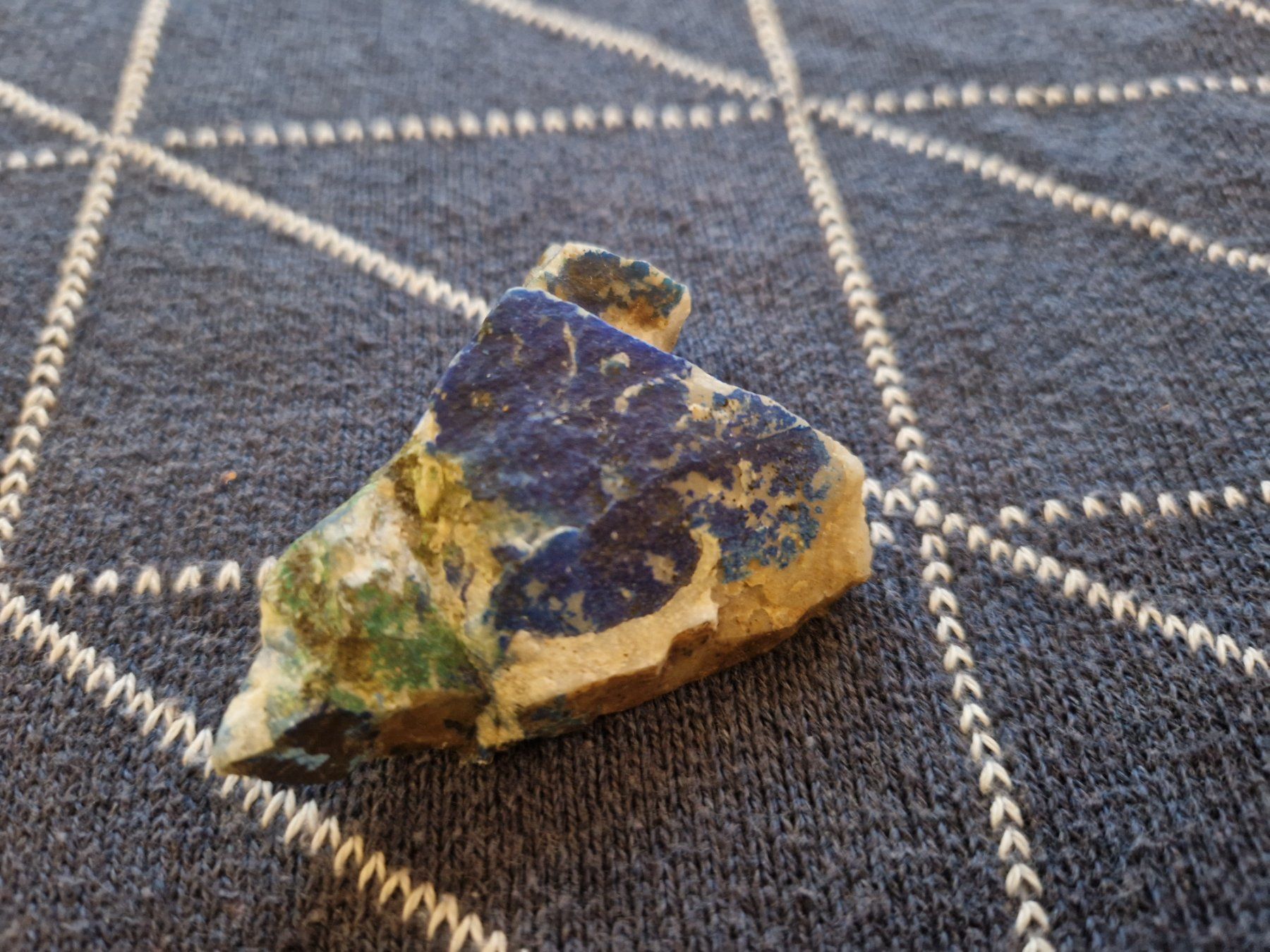 Mineralien & Heilsteine: Blaues Mineral – Gebraucht aus MUEHLAU von ibo_5c7d