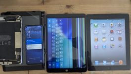 4 ipads defekt