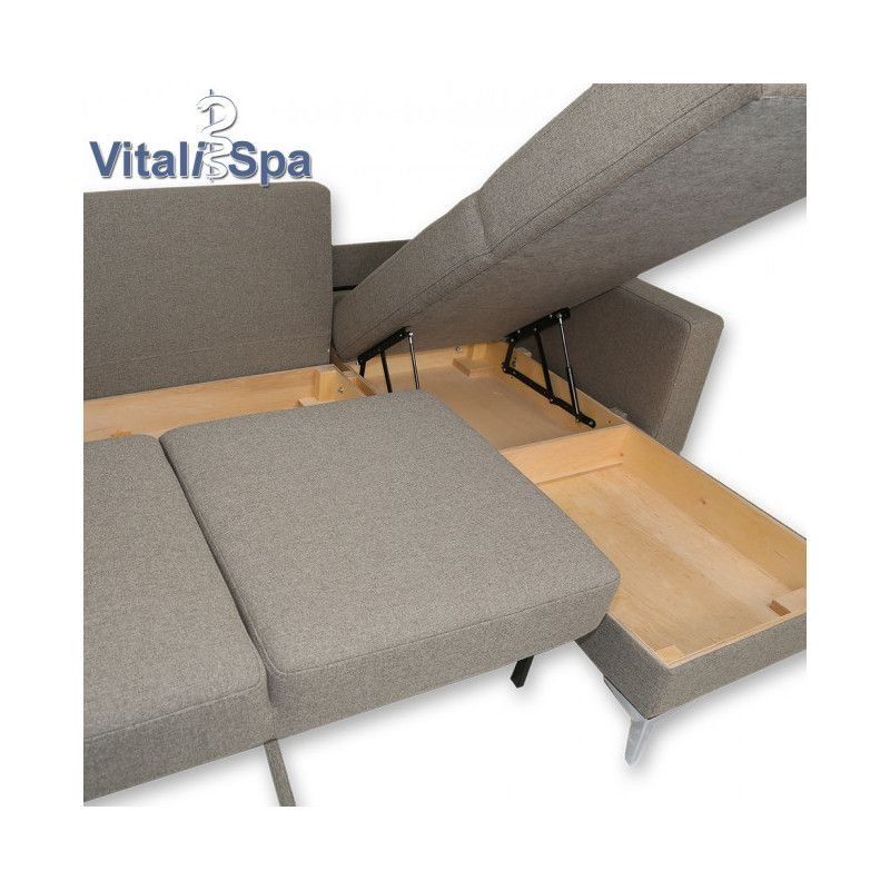 Divani: Ecksofa Schlafsofa Boxspringsofa YORK - Braun - Sofa – Nuovo e nell'imballaggio originale da Wallenwil venduto da toesstal-vertrieb 6
