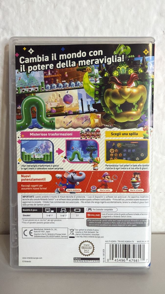 Nintendo Spiele: Super Mario Bros. Wonder - Nintendo Switch Game – Gebraucht aus Ehrendingen von bubulence 1