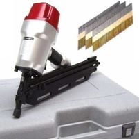 55422 - Druckluft Nagelgerät 34° + 1000 Nägel / 55-90mm