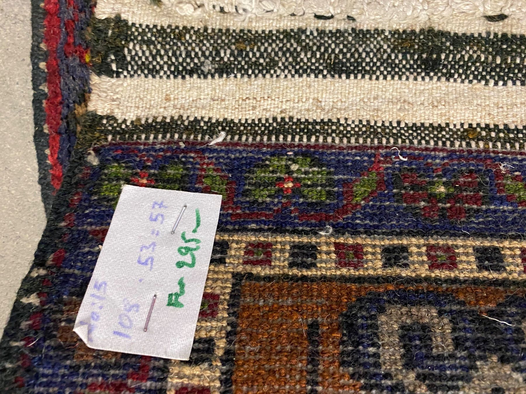 Tapis: Teppich ca. 108x53cm – D'occasion à Hindelbank par brm_72zv 6