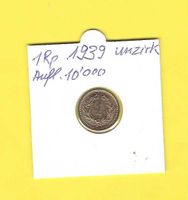 1 Rp Sammelstück 1939 Auflage nur 10000/u.E.vz+/unzirkuliert