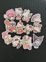 Lot d'autocollants Sanrio Hello Kitty 