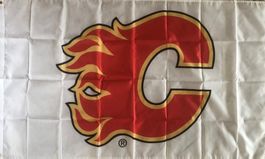 Calgary Flames Fahne Flag USA NHL Eishockey Fleury Hiller US