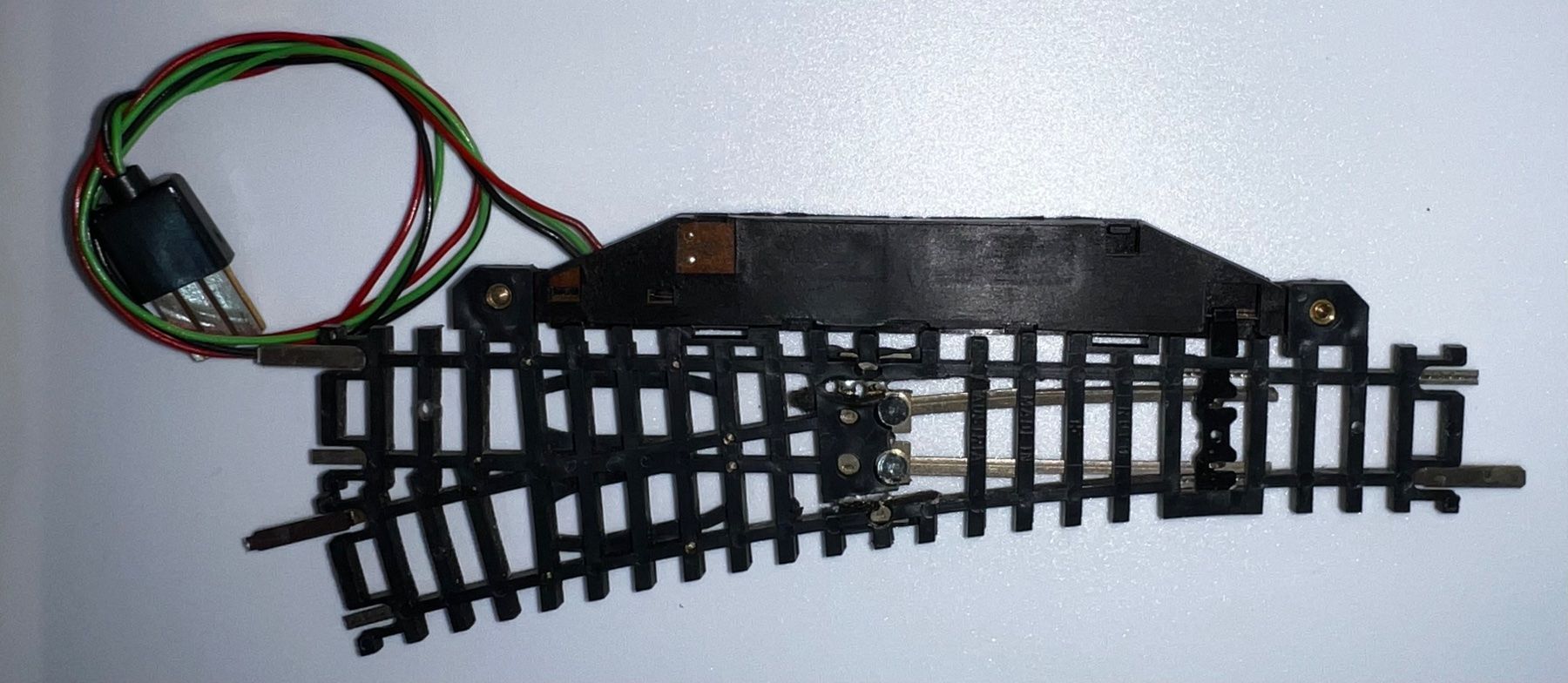 Roco Modellini di ferrovie: Roco Elektro-Weiche (22263) Rechts – Usato da Basel venduto da jonnyhaas 2
