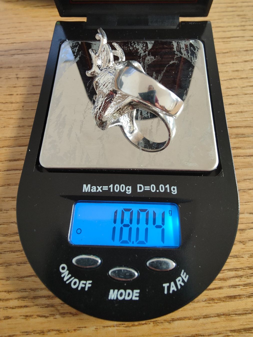 Anelli: Origineller Rentier Ring aus Silber 925 – Nuovo e nell'imballaggio originale da Rümlang venduto da 21f 8