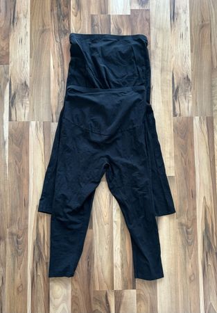 Mamalicious Umstands Leggings in Schwarz (Gr. L; Länge 7/8)