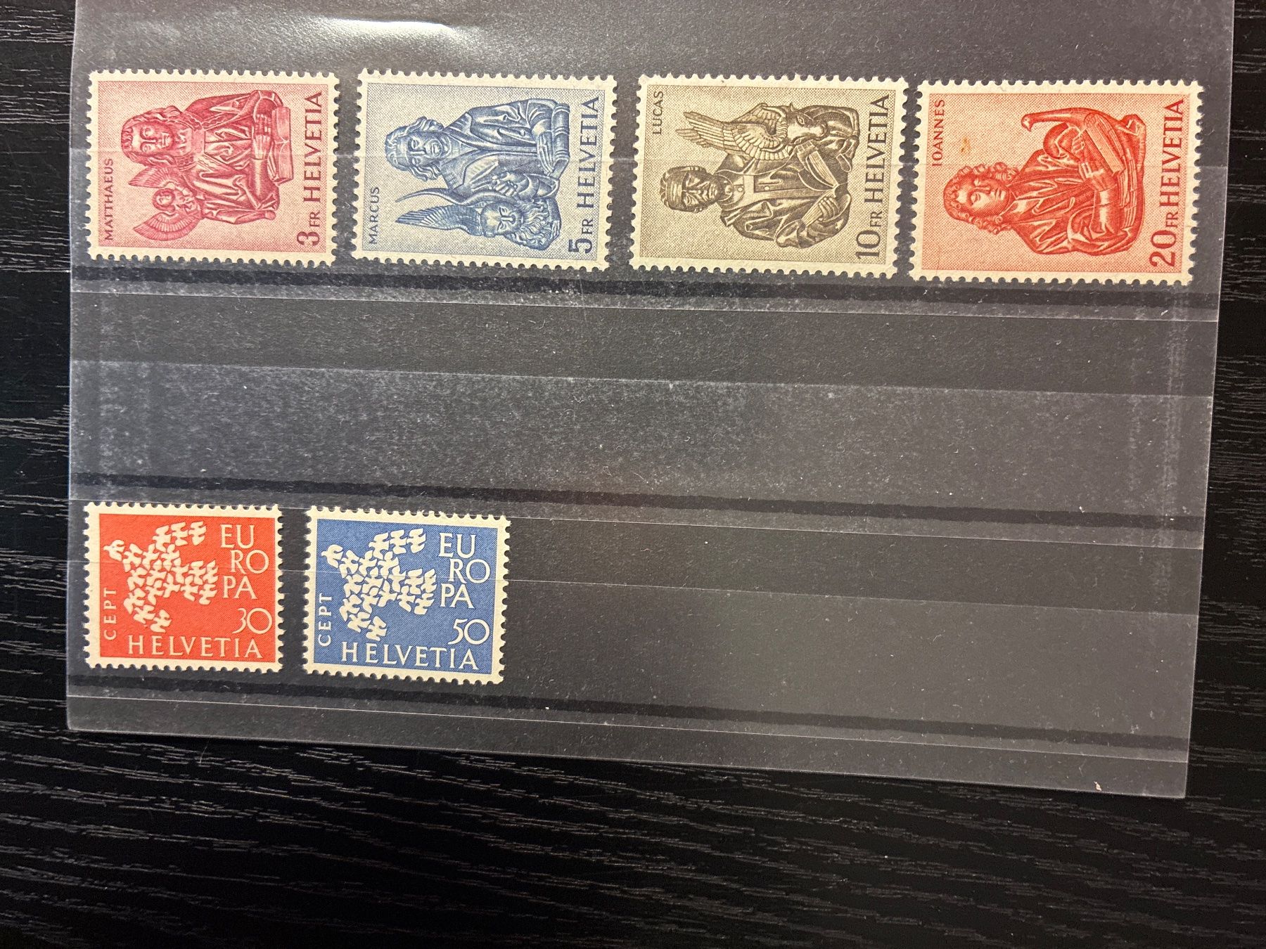 Alle Briefmarken: 2 x Briefmarkensatz postfrisch – Gebraucht aus schafisheim von bru_bkb8